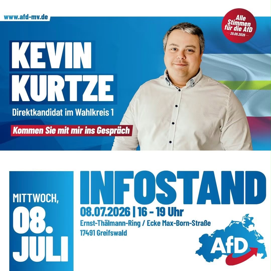 Infostand HGW Aldi Schönwalde I