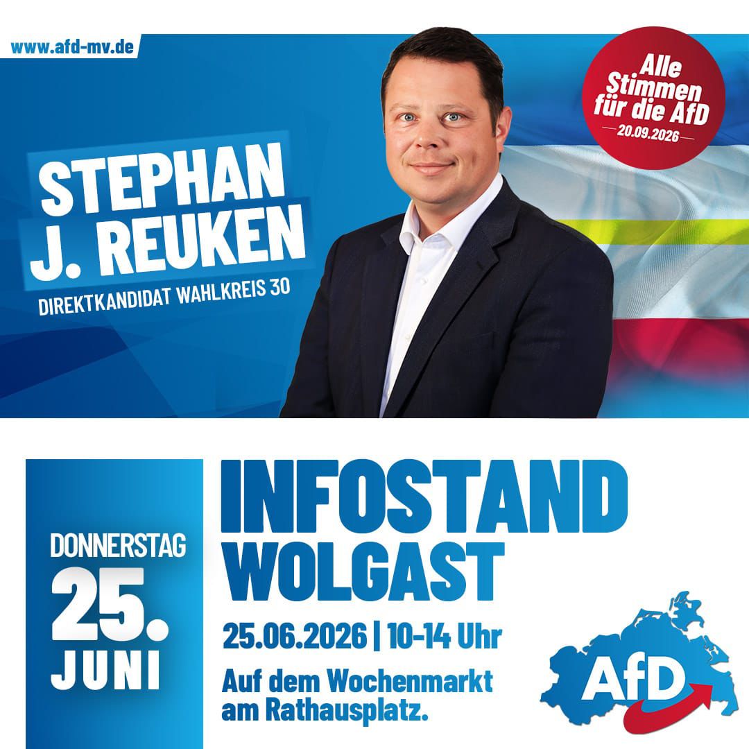 Infostand Wolgast