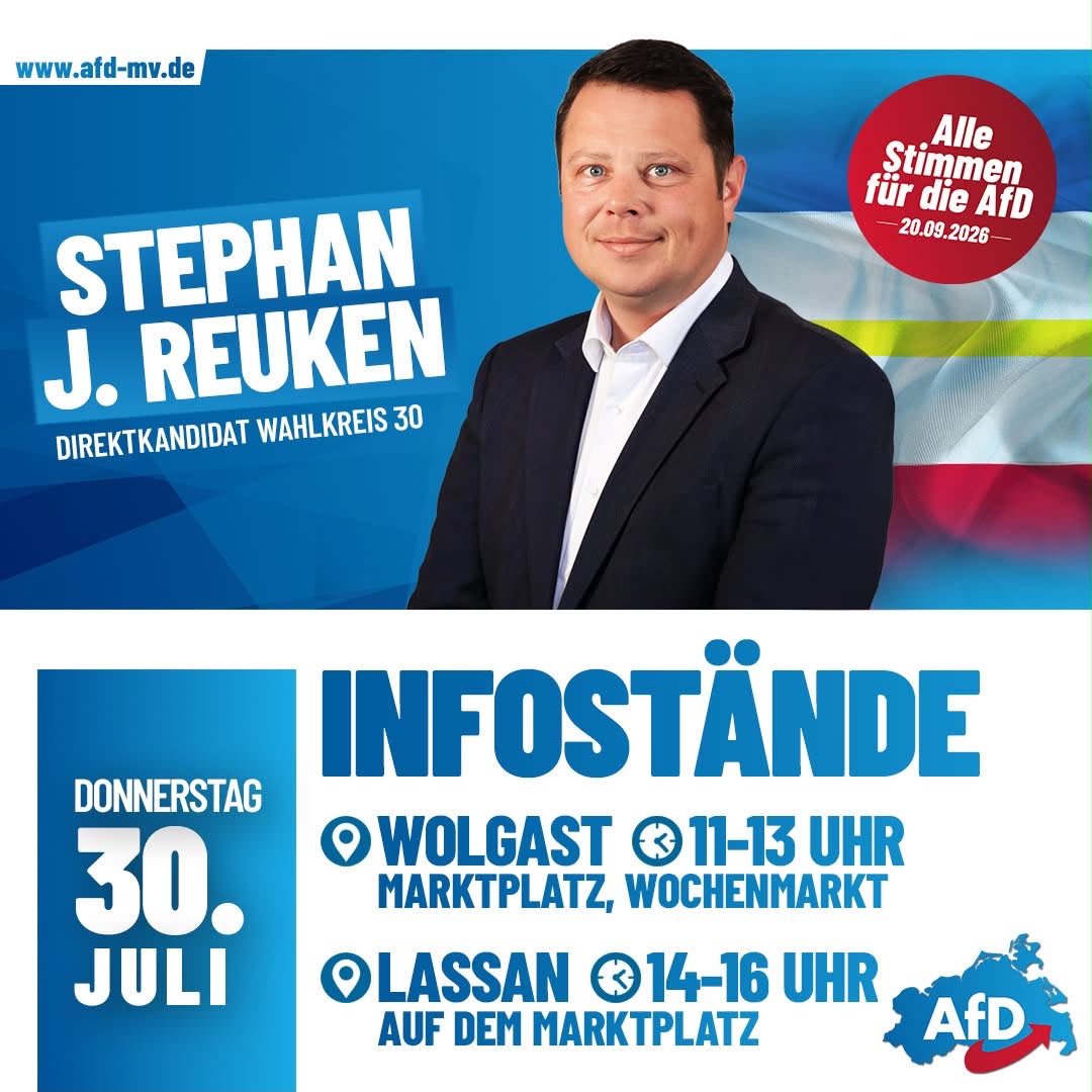 Infostand Reuken