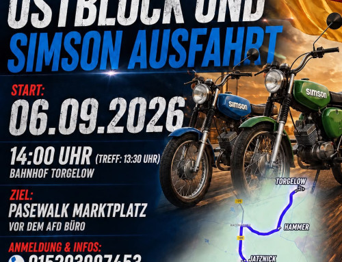 Ostblock und Simson Ausfahrt mit Nikolaus Kramer