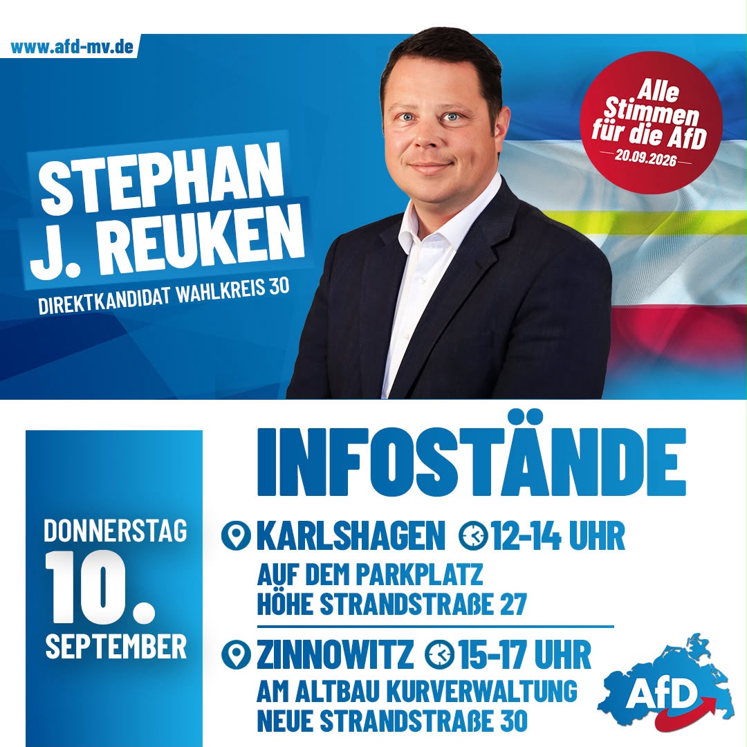 Infostand Reuken