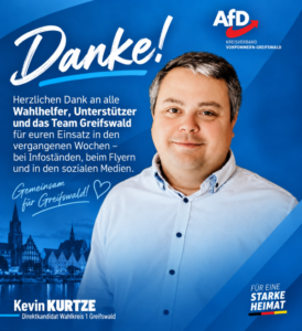 Danke Team Greifswald
