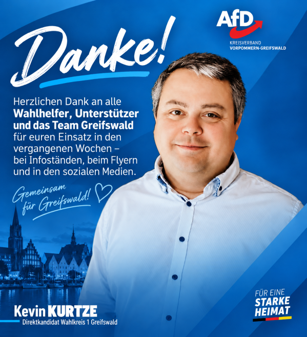 Danke Team Greifswald