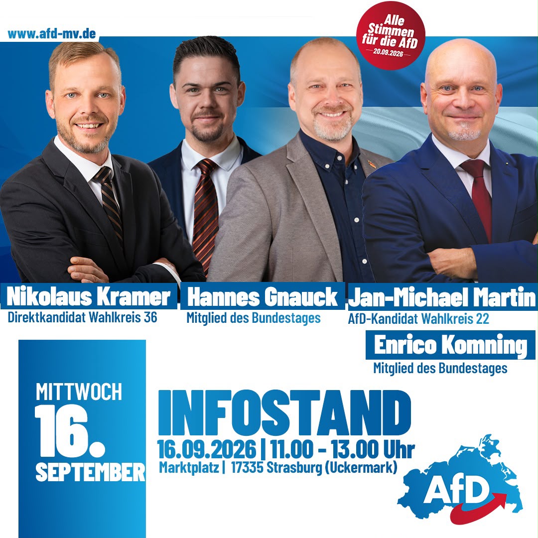 Infostand Strasburg