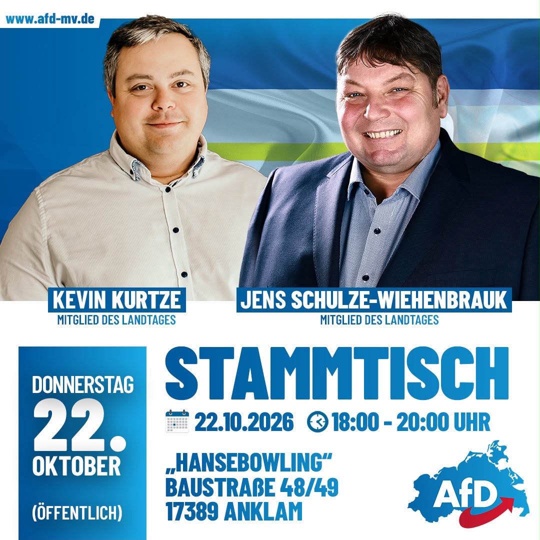 Stammtisch Wolgast